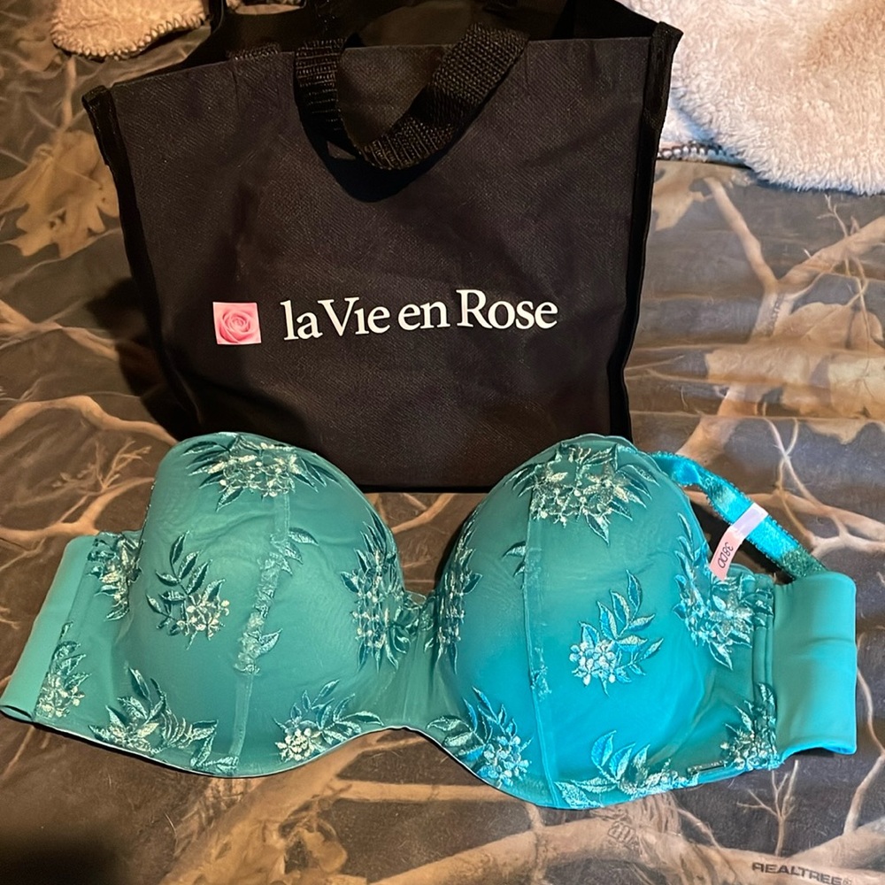 La vie en rose 38DD brand new never worn with tags and receipt